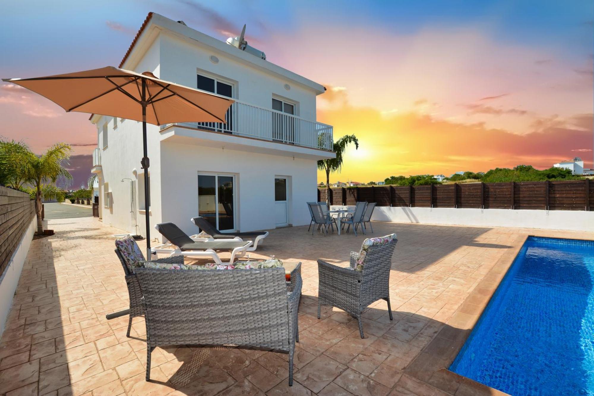 Nissi Villa Ourania Ayia Napa Luaran gambar